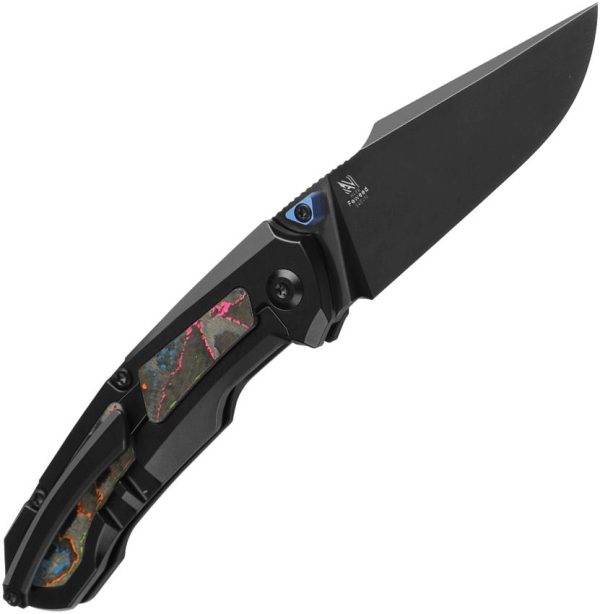 Kizer Cutlery Feweed Framelock 80s Camo S45VN