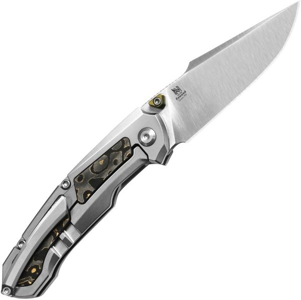 Kizer Cutlery Feweed Framelock Gold Camo Z-Wear