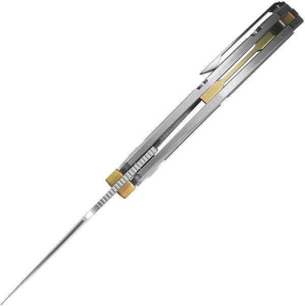 Kizer Cutlery Feweed Framelock Gold Camo Z-Wear