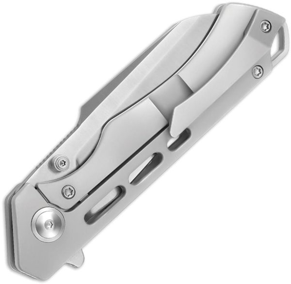 Kizer Crest Framelock Gray Ti - S35VN Sheepsfoot