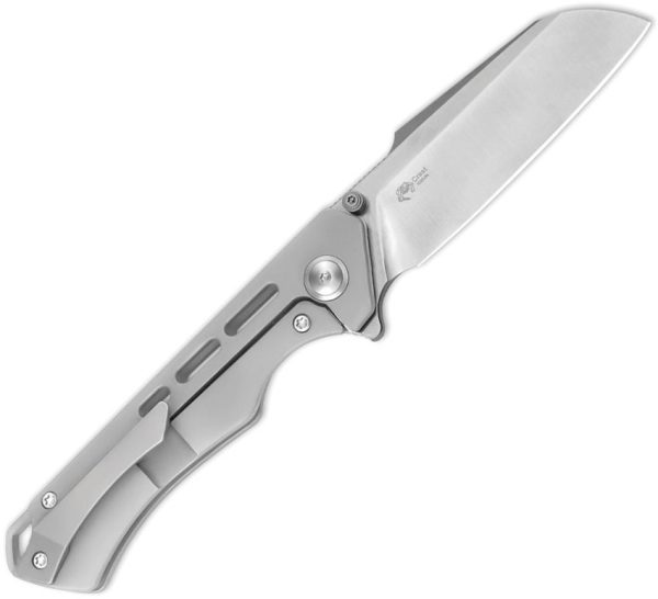 Kizer Crest Framelock Gray Ti - S35VN Sheepsfoot