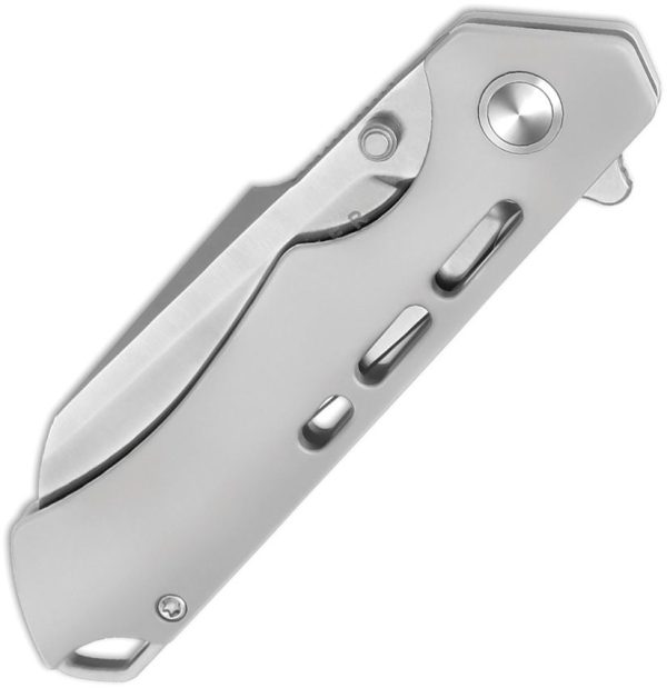 Kizer Crest Framelock Gray Ti - S35VN Sheepsfoot