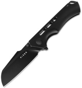 Kizer Crest Framelock Black Ti - S35VN PVD