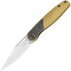 Kizer Raze Framelock Gold CF - S45VN