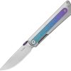 Kizer Cutlery Quoll Framelock Crystal Titanium