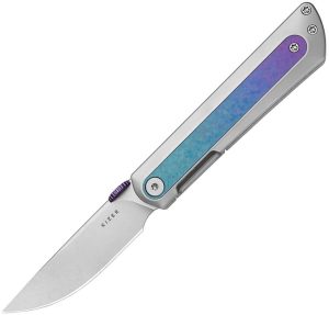 Kizer Cutlery Quoll Framelock Crystal Titanium