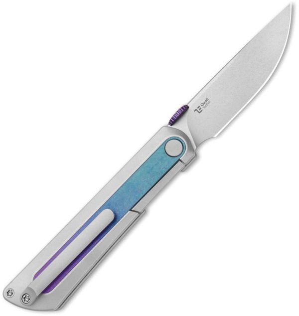 Kizer Cutlery Quoll Framelock Crystal Titanium