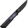 Kizer Cutlery Quoll Framelock Black DLC Timascus