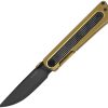 Kizer Cutlery Quoll Framelock Zirconium Gold Titanium