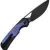 Kizer Cutlery Topsail Framelock Black DLC Timascus