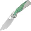 Kizer Cutlery Topsail Framelock Green Crystal Titanium