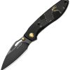 Kizer Cutlery Shrike Camo Gold DLC S45VN