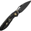 Kizer Cutlery Shrike Camo Gold DLC S45VN