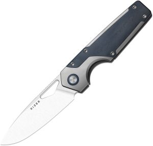 Kizer Cutlery Serpentine M390 Richlite Framelock