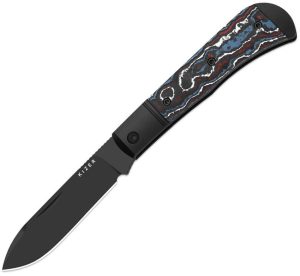 Kizer Cutlery Trestle D Slip Joint S90V Carbon Fiber