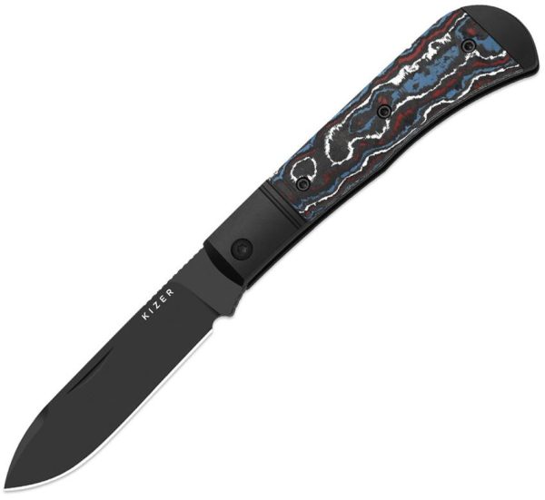 Kizer Cutlery Trestle D Slip Joint S90V Carbon Fiber
