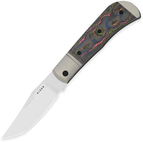 Kizer Cutlery Trestle 80s Camo S45VN Slip Joint