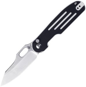 Kizer Cutlery Cormorant Button Lock - Black G10