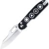 Kizer Cutlery Cormorant Button Lock - Symbols G10