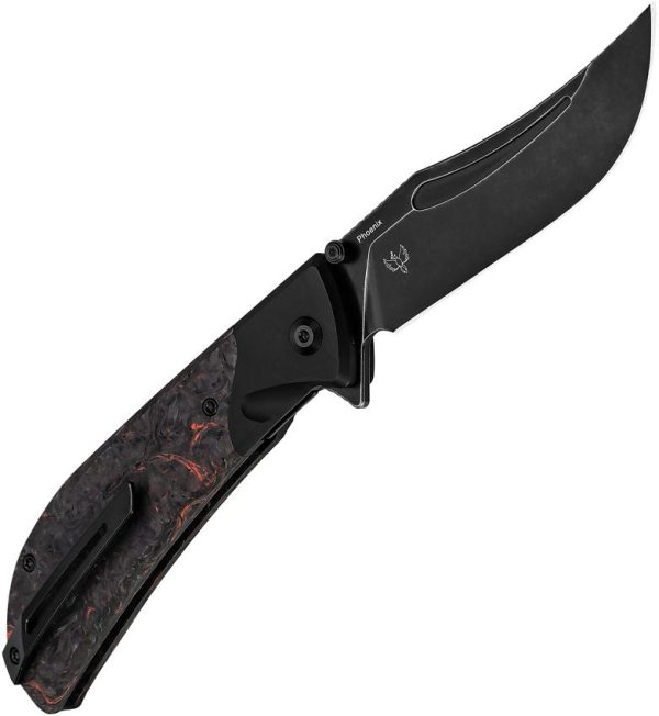 Kizer Cutlery Phoenix Linerlock Fat Carbon Black