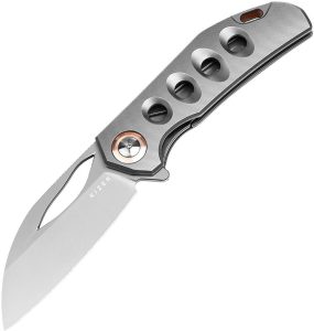 Kizer Cutlery Hawk Linerlock Gray Titanium S45VN