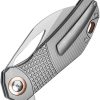 Kizer Cutlery Hawk Linerlock Gray Titanium S45VN