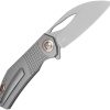 Kizer Cutlery Hawk Linerlock Gray Titanium S45VN