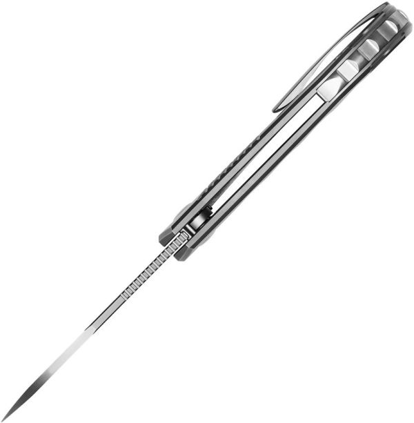 Kizer Cutlery Hawk Linerlock Gray Titanium S45VN