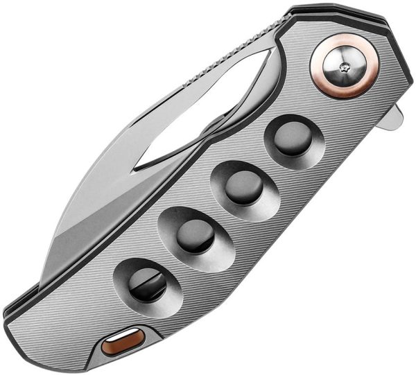Kizer Cutlery Hawk Linerlock Gray Titanium S45VN