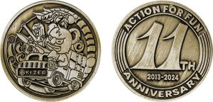 Kizer Cutlery 11th Anniversary Challenge Coin