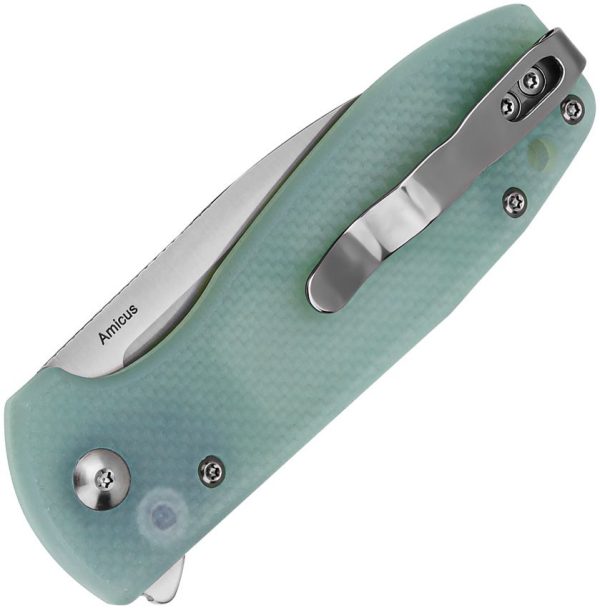 Amicus Button Lock Jade