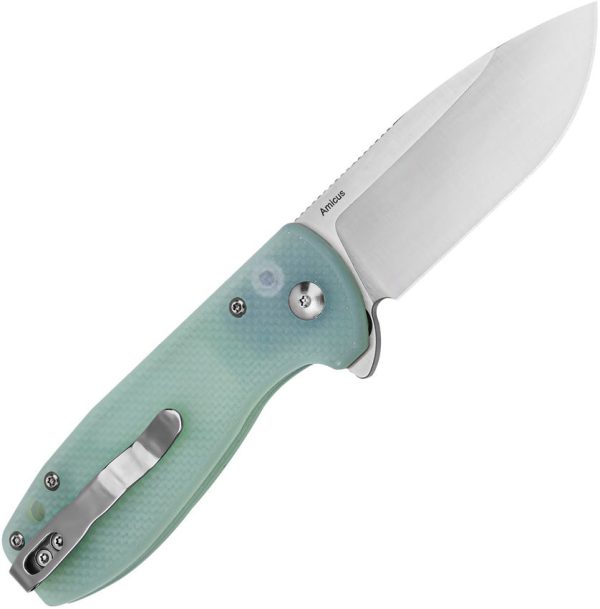 Amicus Button Lock Jade