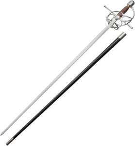 Kingston Arms Swept Hilt Rapier - 37 inch Carbon Blade