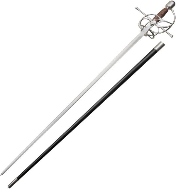 Kingston Arms Swept Hilt Rapier - 37 inch Carbon Blade