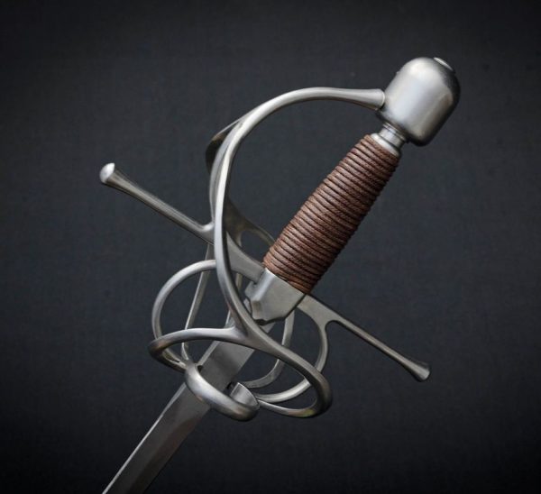 Kingston Arms Swept Hilt Rapier - 37 inch Carbon Blade