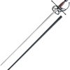 Kingston Arms Swept Hilt Rapier 37" High Carbon Stainless Sword