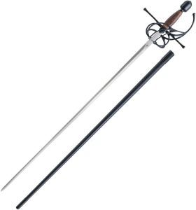Kingston Arms Swept Hilt Rapier 37" High Carbon Stainless Sword