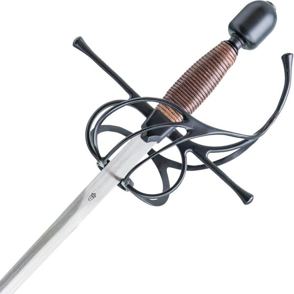 Kingston Arms Swept Hilt Rapier 37" High Carbon Stainless Sword