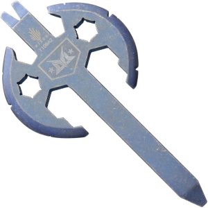 Kizer Cutlery Pry Axe Titanium Multi-Tool Stonewash