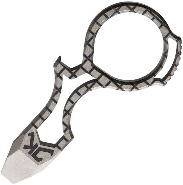 Kizer Cutlery JK Talon Pry Titanium Finger Ring