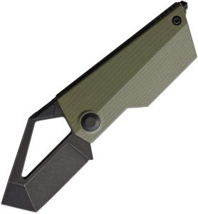 Kizer Cutlery CyberBlade OD Green M390 Linerlock Folding Knife