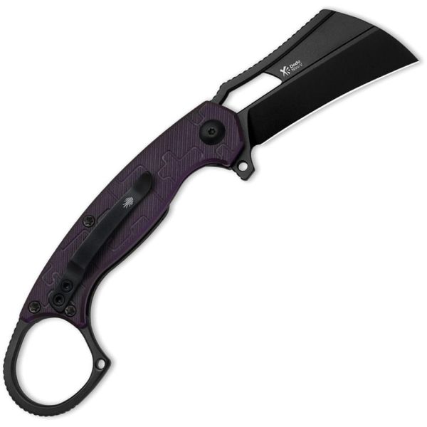 Kizer Dodo Linerlock PC Nitro V Black Karambit