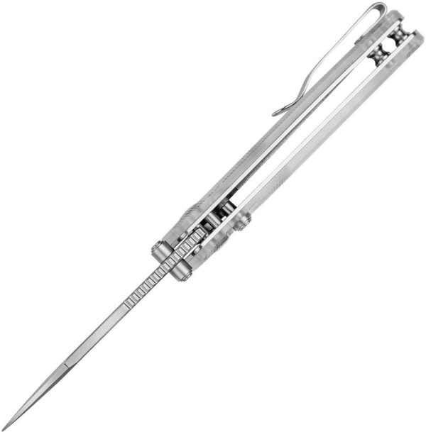 Kizer Parakeet Button Lock Nitro V Clear Acrylic