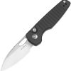 Kizer Parakeet Button Lock - Black Aluminum Handle