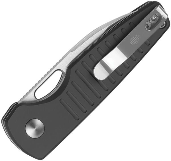 Kizer Parakeet Button Lock - Black Aluminum Handle