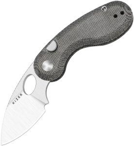 Kizer Cutlery KIV2742A2 Folding Knife with Satin Drop Point Blade