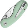 Kizer Microbe Button Linerlock - Green G10 Handle
