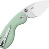 Kizer Microbe Button Linerlock - Green G10 Handle