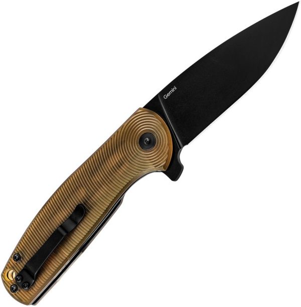 Kizer Cutlery Gemini Linerlock Black Nitro V
