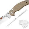 Kizer Cutlery C01C Utility Multi-Tool Tan G10